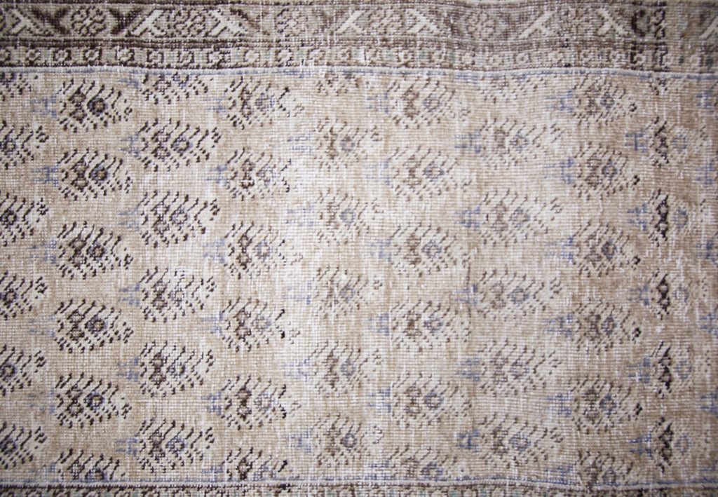 Handmade Vintage Persian Tabriz Hallway Runner | 396 x 92 cm | 13' x 3' - Najaf Rugs & Textile