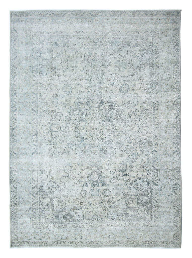 Handmade Vintage Persian Tabriz Rug | 295 x 203 cm | 9'8" x 6'8" - Najaf Rugs & Textile
