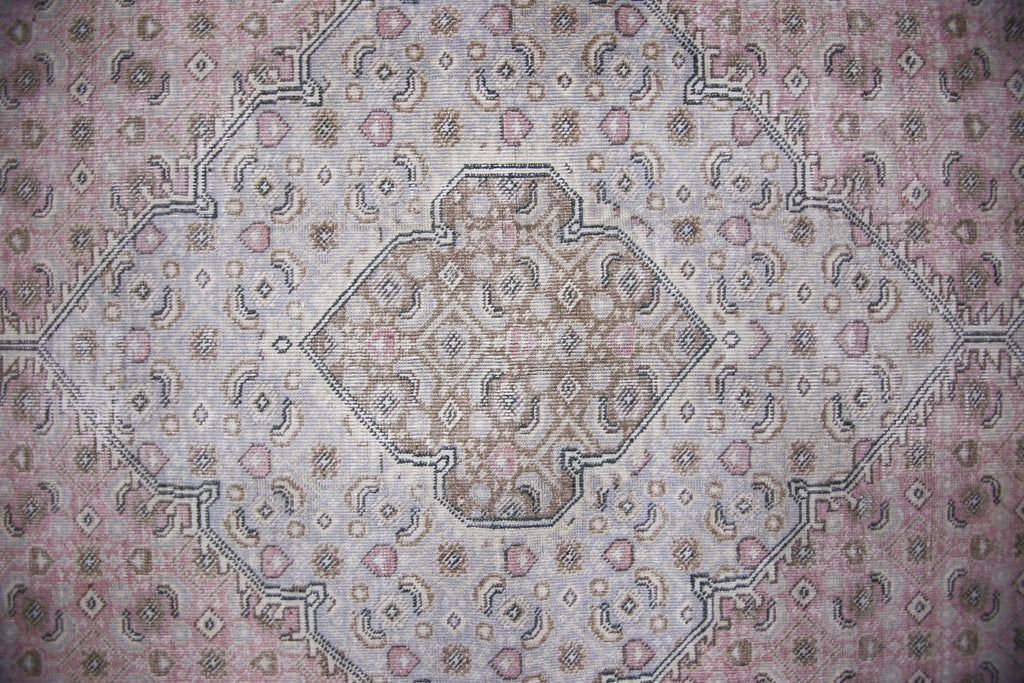 Handmade Vintage Persian Tabriz Rug | 296 x 192 cm | 9'9" x 6'3" - Najaf Rugs & Textile
