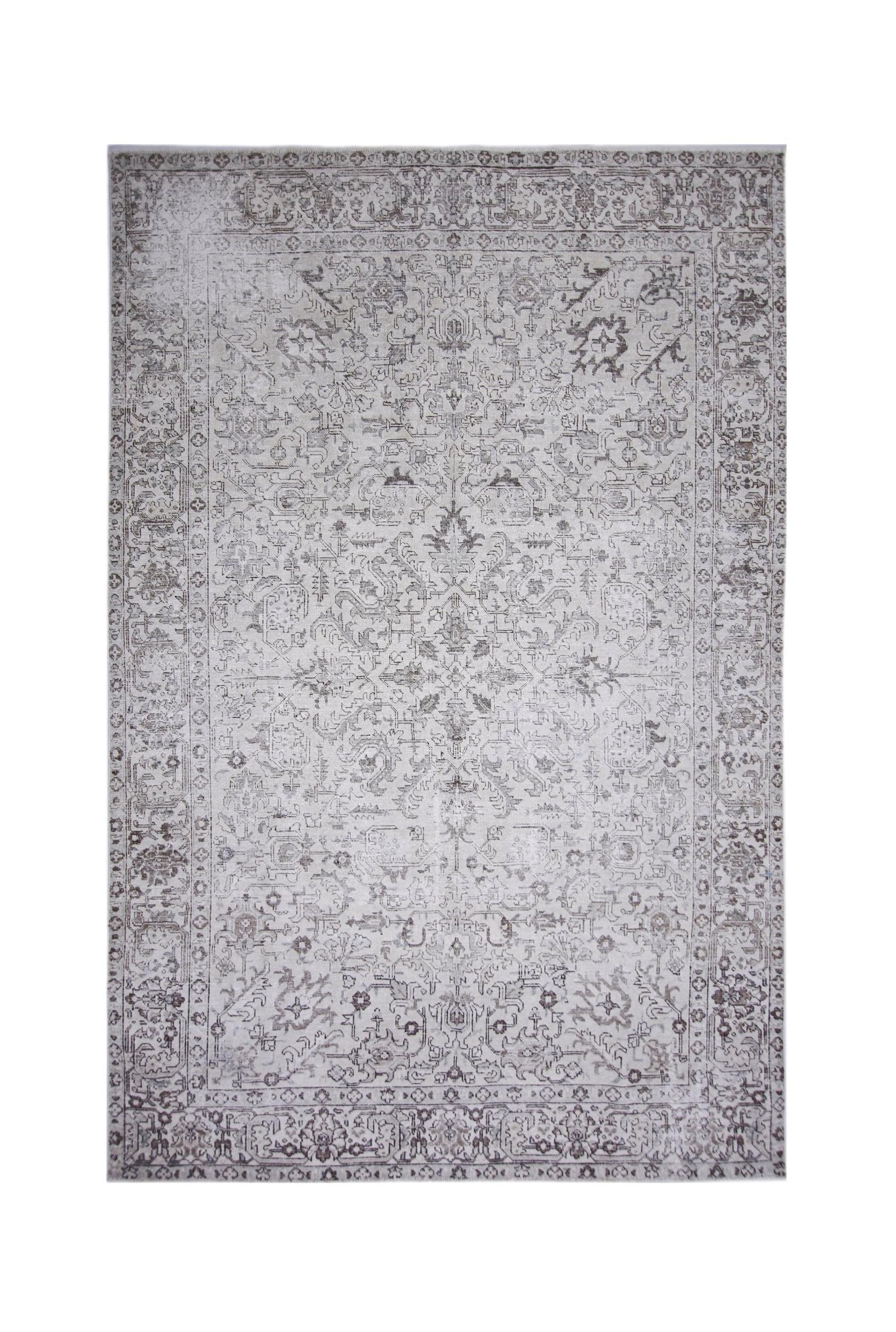 Handmade Vintage Persian Tabriz Rug | 310 x 194 cm | 10'2" x 6'4" - Najaf Rugs & Textile
