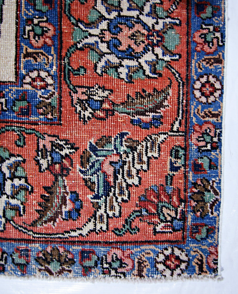 Handmade Vintage Persian Tabriz Rug | 318 x 226 cm | 10'5" x 7'5" - Najaf Rugs & Textile