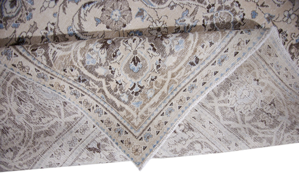 Handmade Vintage Persian Tabriz Rug | 341 x 236 cm | 11'2" x 7'9" - Najaf Rugs & Textile