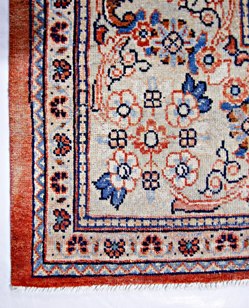 Handmade Vintage Persian Tabriz Rug | 422 x 323 cm | 13'10" x 10'7" - Najaf Rugs & Textile