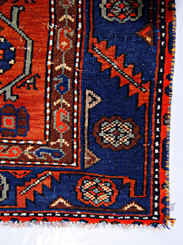 Handmade Vintage Persian Zanjan Rug | 198 x 120 cm | 6'6" x 3'11" - Najaf Rugs & Textile