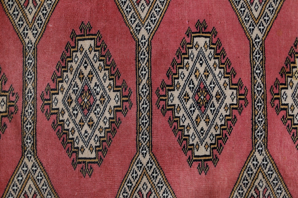 Handmade Vintage Princess Bokhara Hallway Runner | 277 x 78 cm | 9'1" x 2'7" - Najaf Rugs & Textile