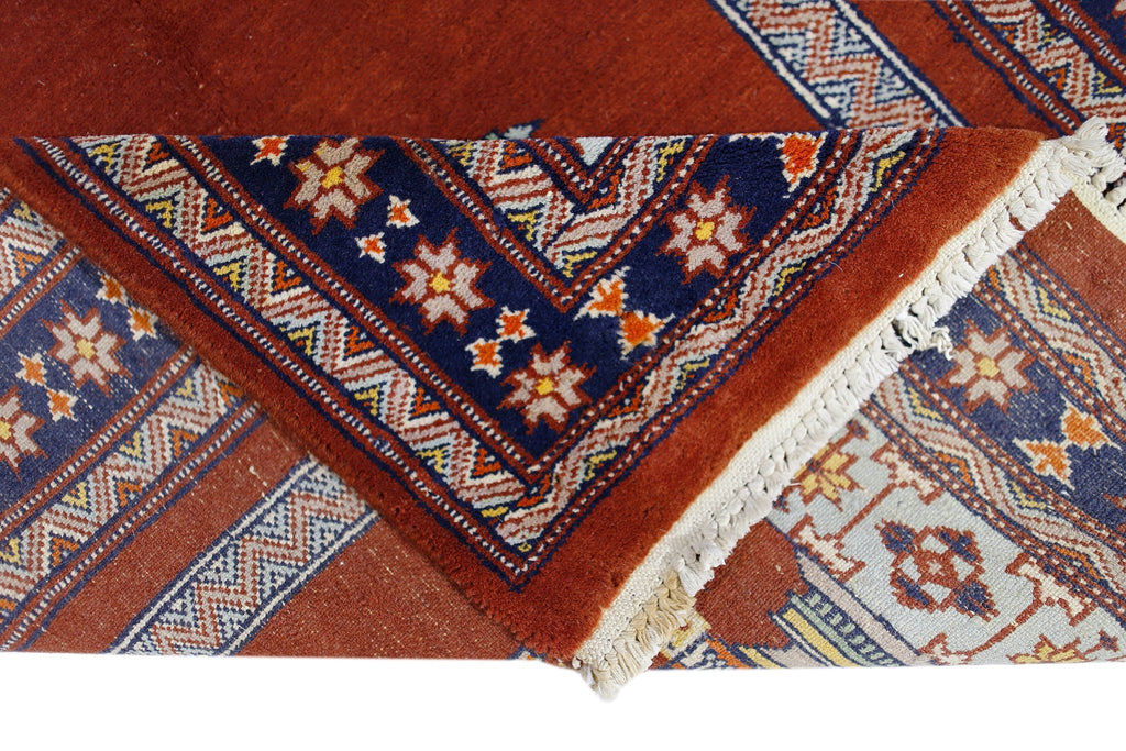 Handmade Vintage Princess Bokhara Prayer Rug | 123 x 74 cm | 4' x 2'5" - Najaf Rugs & Textile