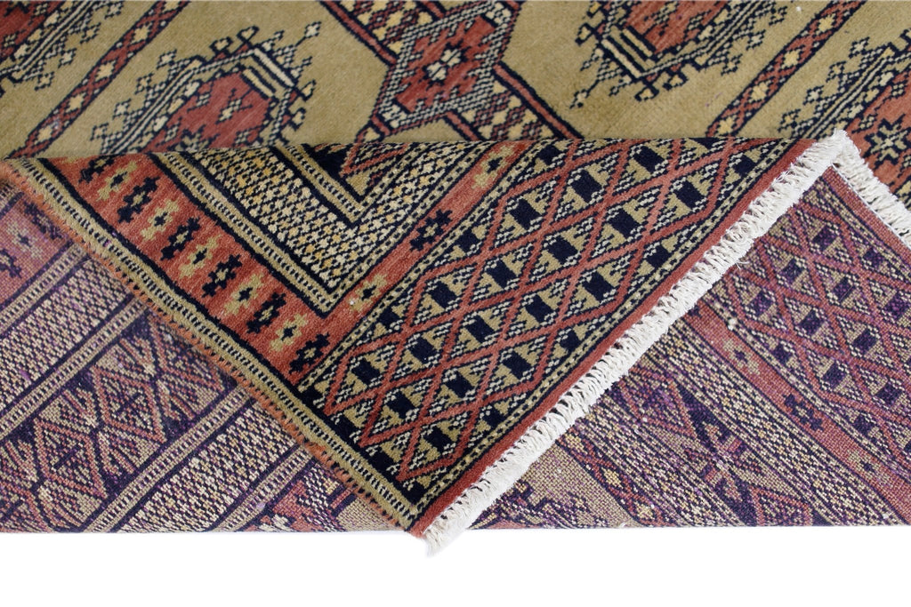 Handmade Vintage Princess Bokhara Rug | 142 x 89 cm | 4'8" x 2'11" - Najaf Rugs & Textile