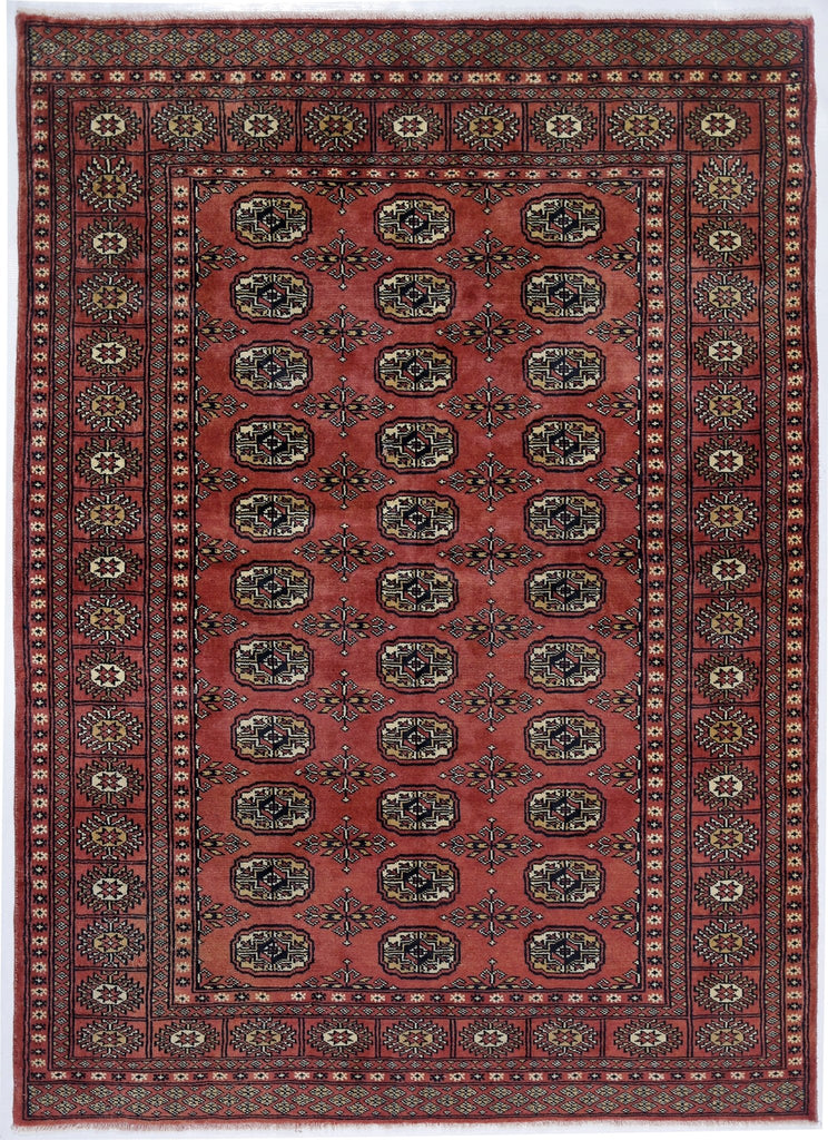 Handmade Vintage Princess Bokhara Rug | 178 x 129 cm | 5'10" x 4'3" - Najaf Rugs & Textile