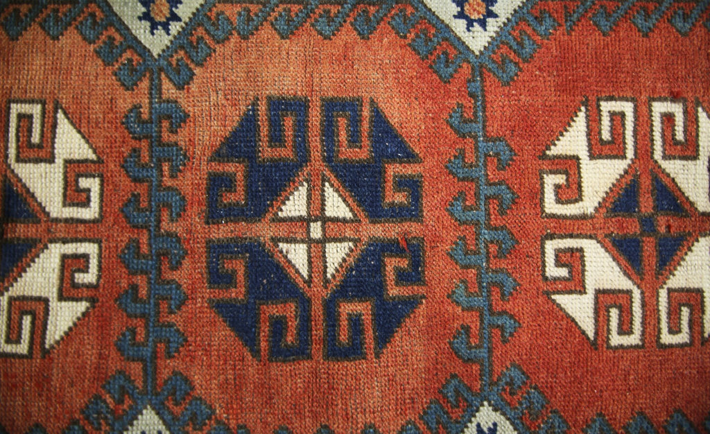 Handmade Vintage Turkish Hallway Runner | 209 x 51 cm | 6'10" x 1'8" - Najaf Rugs & Textile