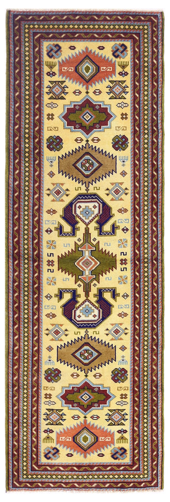 Handmade Vintage Turkish Hallway Runner | 251 x 80 cm | 8'3" x 2'7" - Najaf Rugs & Textile
