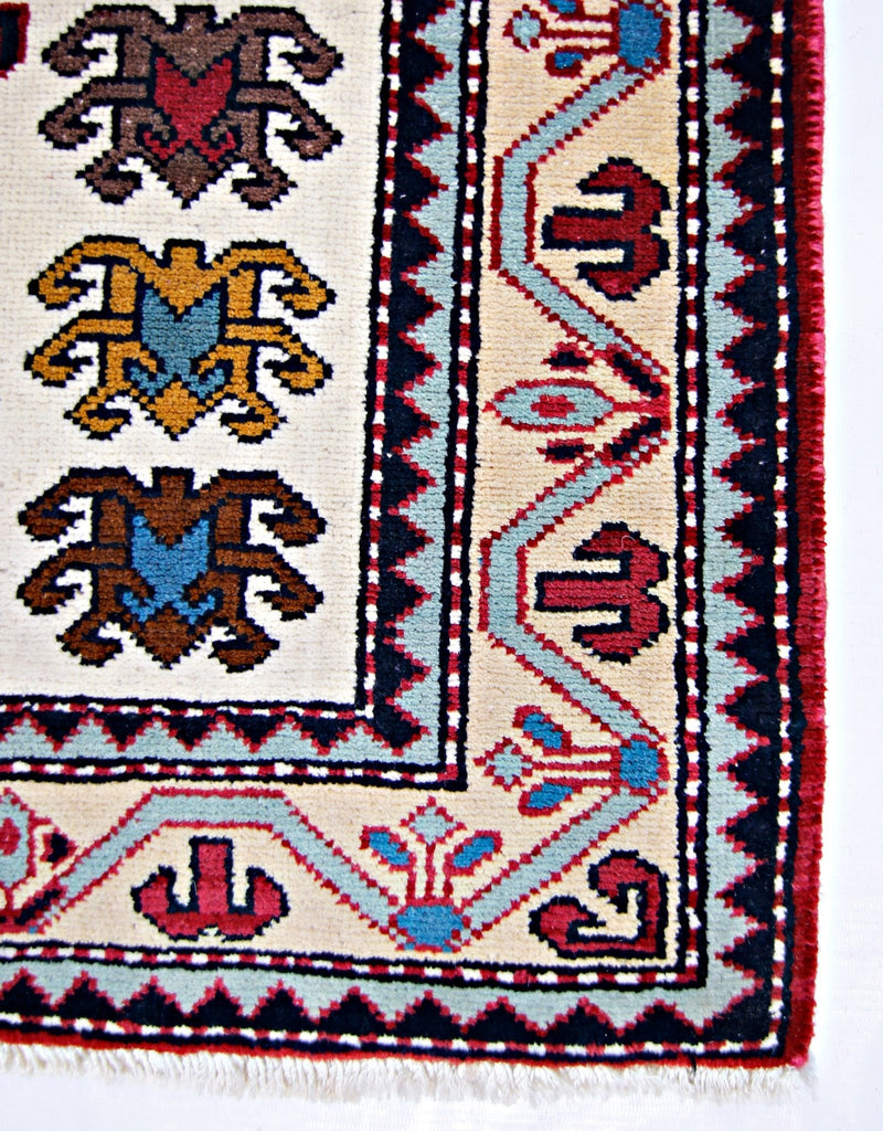 Handmade Vintage Turkish Hallway Runner | 328 x 70 cm | 10'9" x 2'4" - Najaf Rugs & Textile