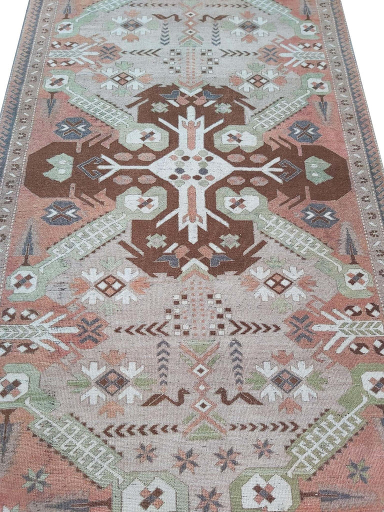 Handmade Vintage Turkish Kars Rug | 203 x 122 cm | 6'7" x 4' - Najaf Rugs & Textile