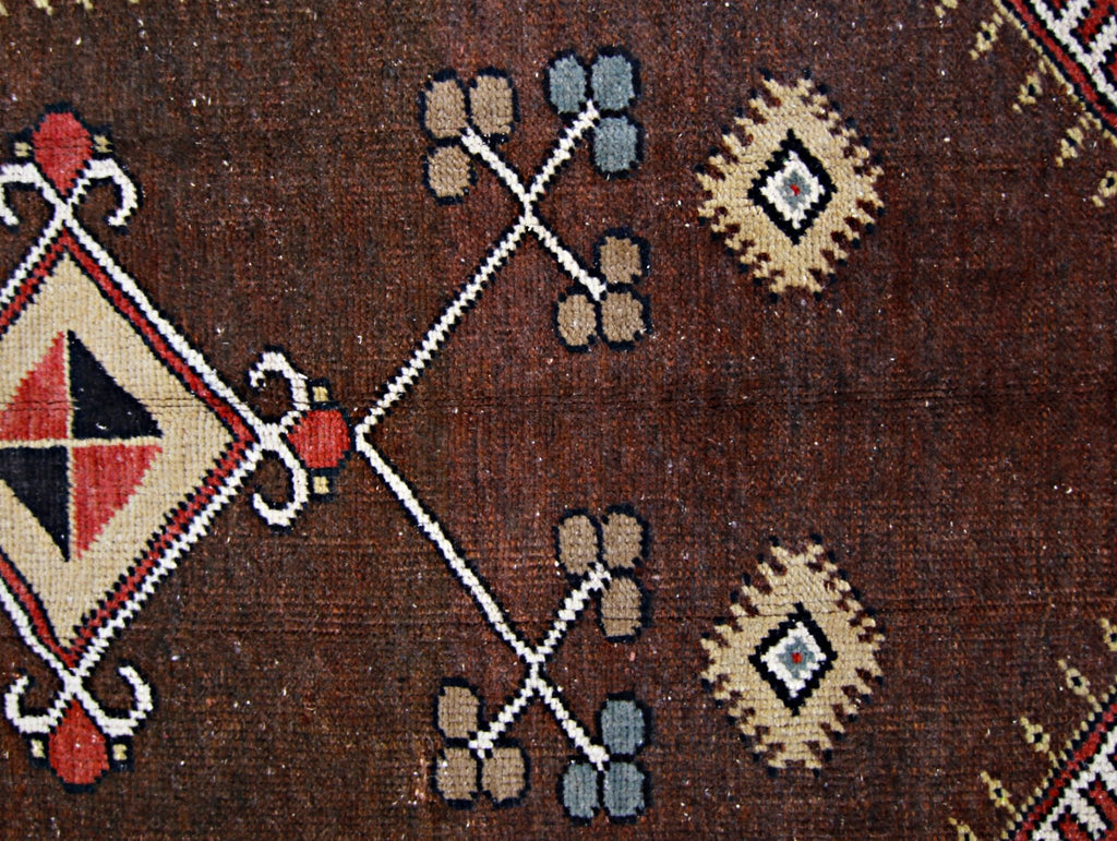 Handmade Vintage Turkish Kayseri Prayer Rug | 198 x 122 cm | 6'6" x 4' - Najaf Rugs & Textile