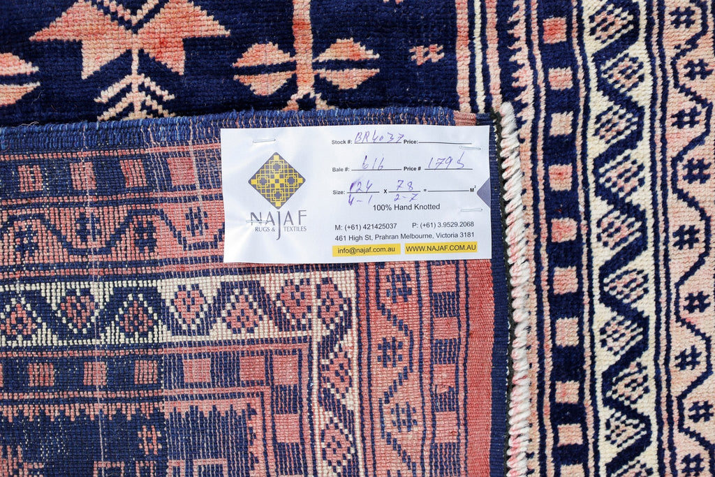 Handmade Vintage Turkish Yagcibedir Rug | 124 x 78 cm | 4'1" x 2'7" - Najaf Rugs & Textile