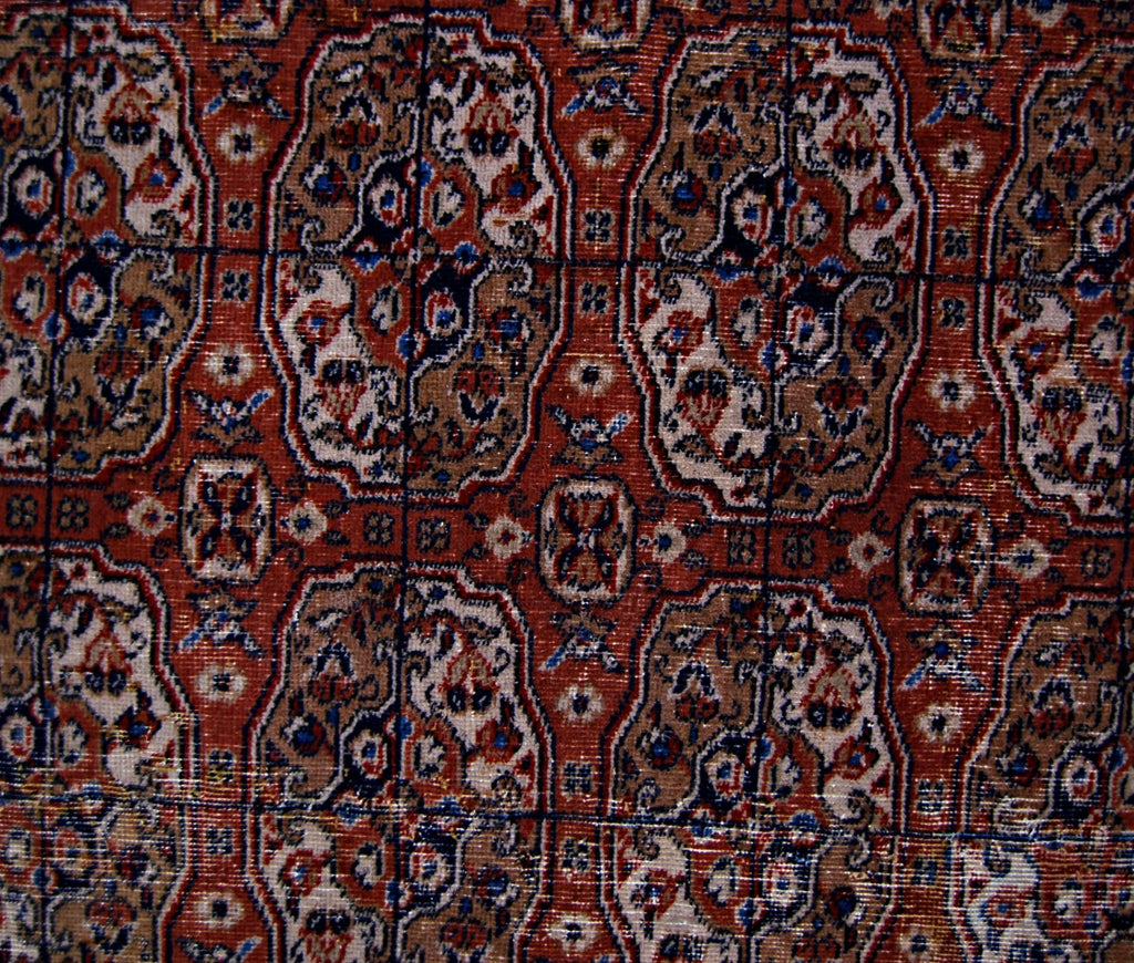 Handmade Vintage Turkmen Tekke Rug | 172 x 121 cm | 5'8" x 4' - Najaf Rugs & Textile