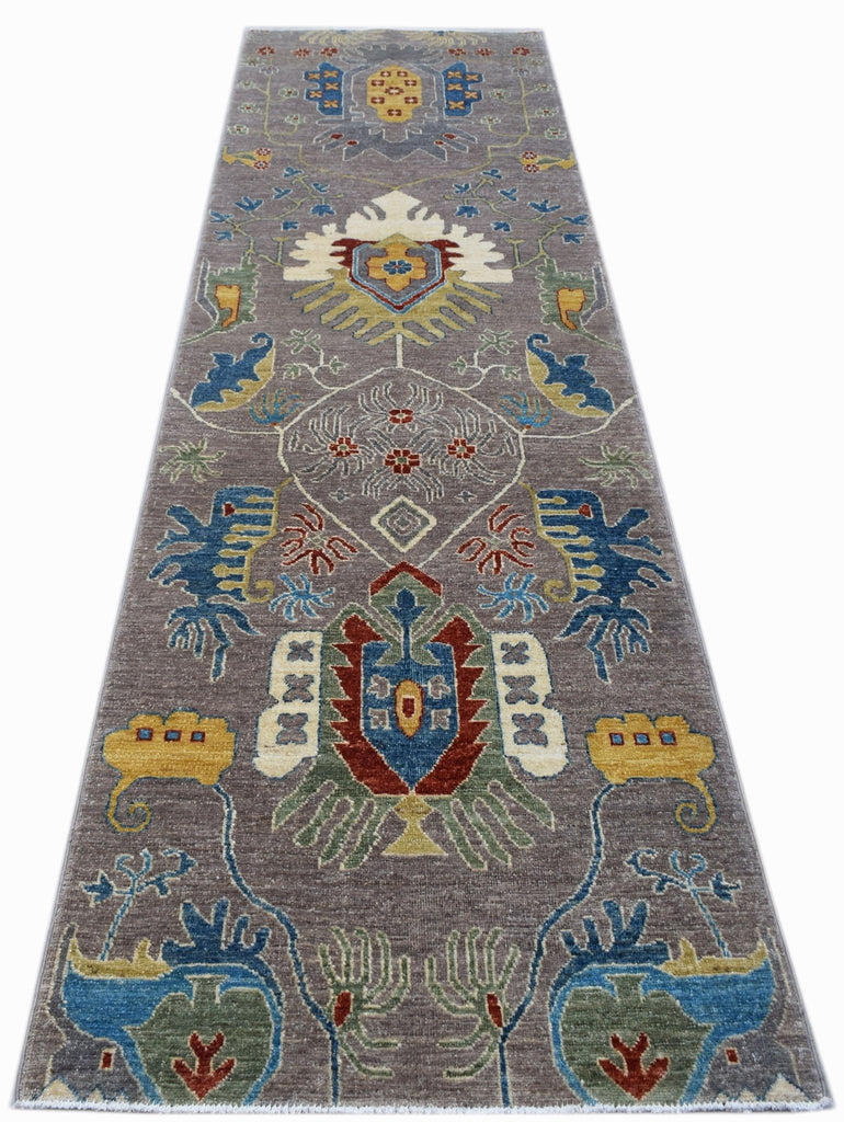 Handwoven Afghan Chobi Hallway Runner | 300 x 90 cm | 9'10" x 3' - Najaf Rugs & Textile
