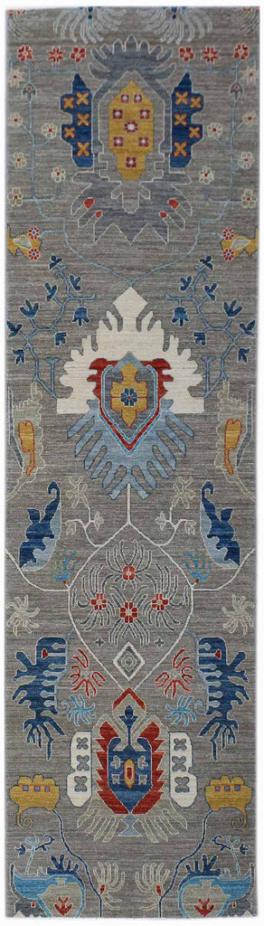 Handwoven Afghan Chobi Hallway Runner | 322 x 93 cm | 10'7" x 3'1" - Najaf Rugs & Textile