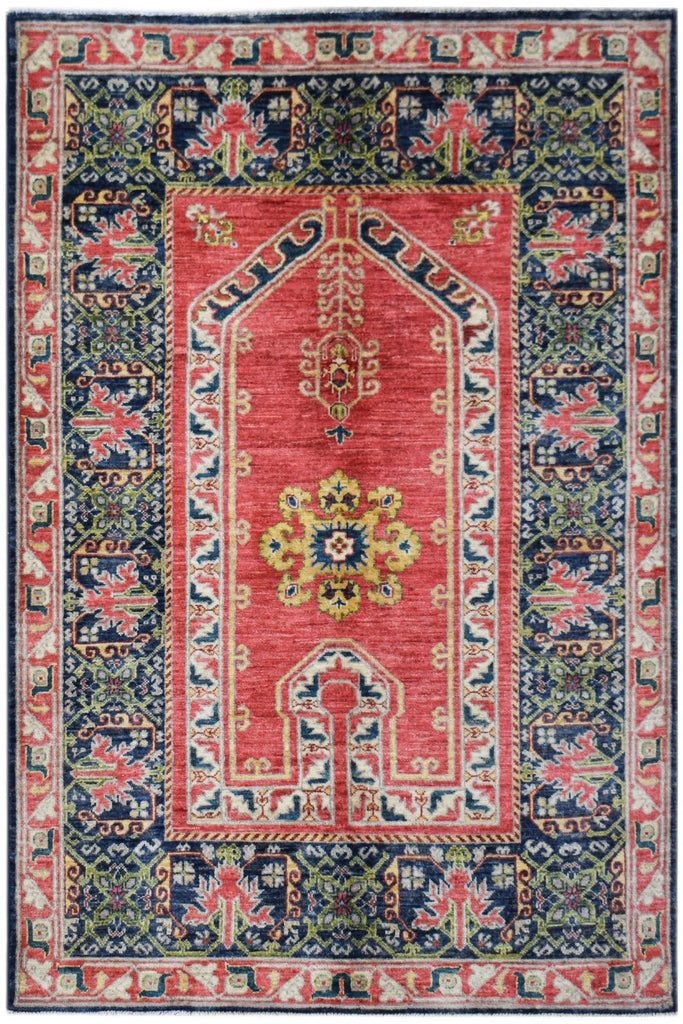 Handwoven Afghan Chobi Rug | 183 x 128 cm | 6' x 4'1" - Najaf Rugs & Textile