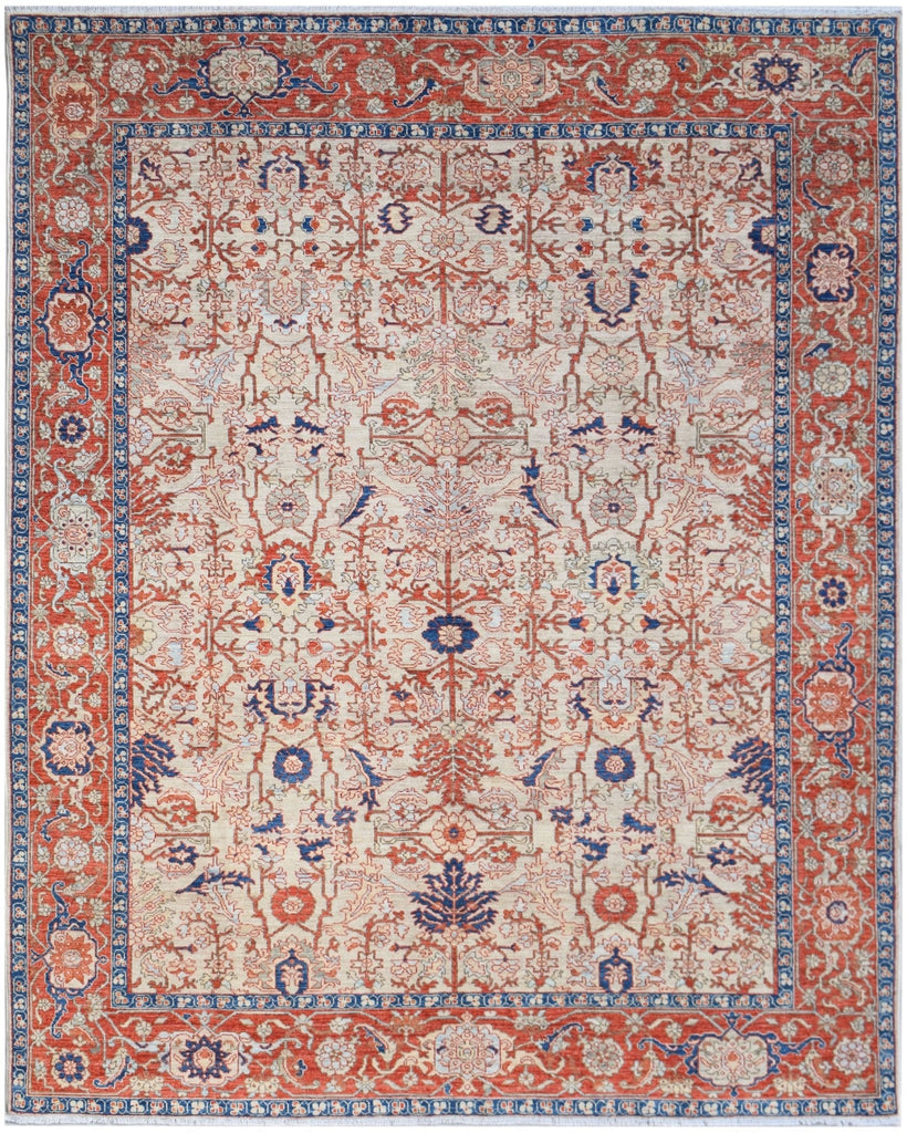 Handwoven Afghan Chobi Rug | 302 x 248 cm | 9'11" x 8'2" - Najaf Rugs & Textile