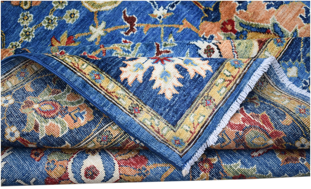Handwoven Afghan Chobi Rug | 303 x 236 cm | 9'11" x 7'9" - Najaf Rugs & Textile