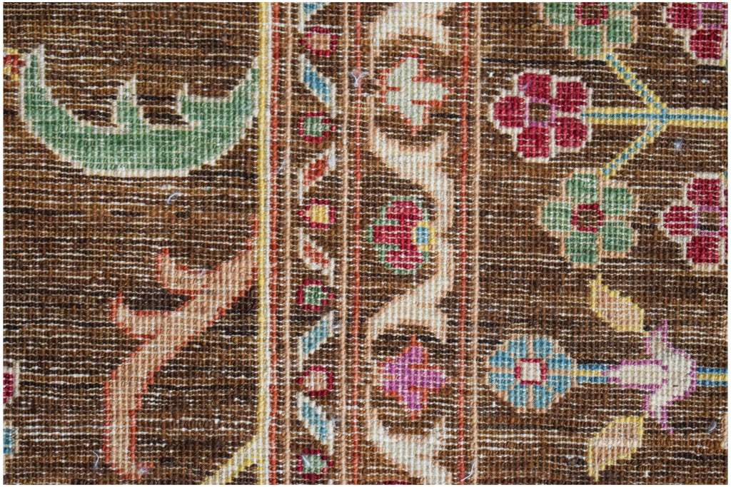 Handwoven Afghan Chobi Rug | 365 x 272 cm | 12' x 8'11" - Najaf Rugs & Textile