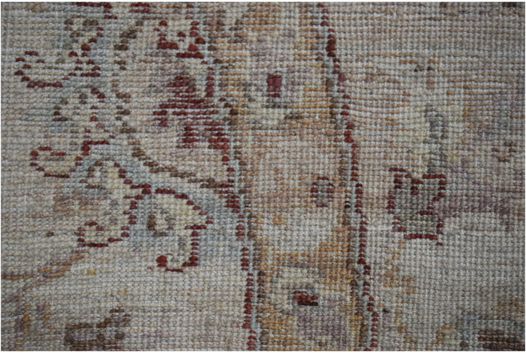 Handwoven Afghan Circular Chobi Rug | 209 x 208 cm | 6'10" x 6'10" - Najaf Rugs & Textile