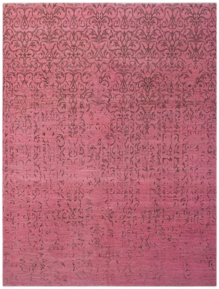 Handwoven Afghan Overdyed Chobi Rug | 305 x 238 cm | 10' x 7'9" - Najaf Rugs & Textile