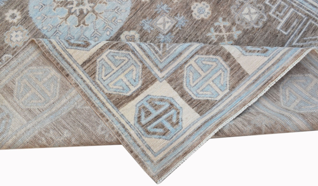 Handwoven Chobi Khotan Rug | 217 x 146 cm | 7'2" x 4'10" - Najaf Rugs & Textile