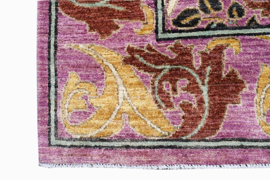 Handwoven Transitional Afghan Rug | 306 x 243 cm | 10' x 8' - Najaf Rugs & Textile