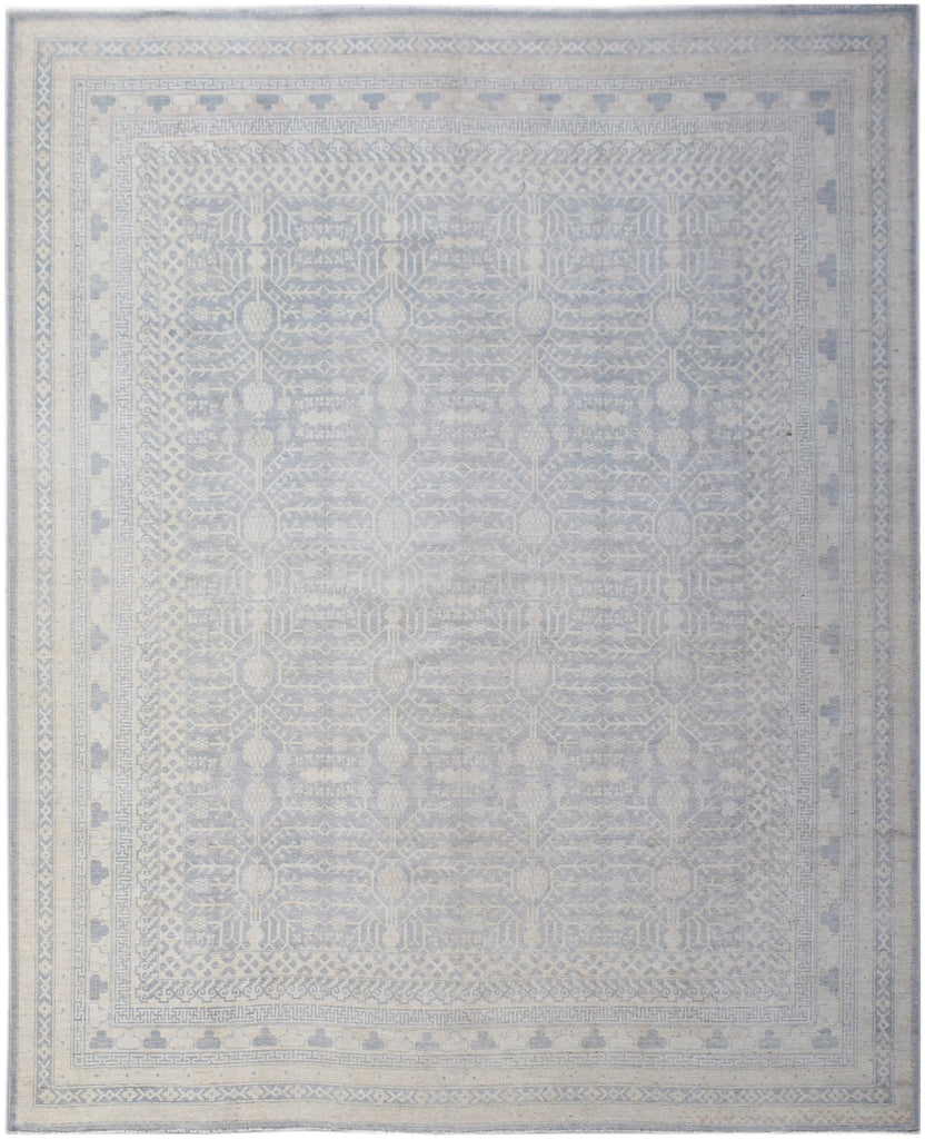 Handwoven Transitional Khotan Rug | 437 x 364 cm | 14'4" x 11'11" - Najaf Rugs & Textile