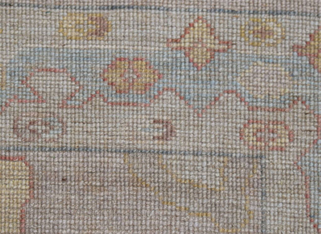 Handwoven Transitional Oushak Hallway Runner | 251 x 90 cm | 8'3" x 3' - Najaf Rugs & Textile