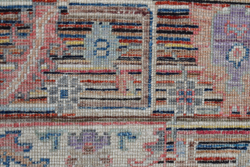 Handwoven Transitional Oushak Rug | 274 x 185 cm | 9' x 6'1" - Najaf Rugs & Textile