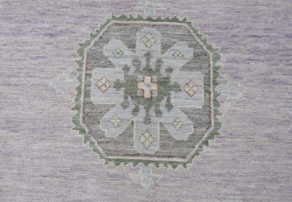 Handwoven Transitional Oushak Rug | 310 x 247 cm | 10'2" x 8'2" - Najaf Rugs & Textile