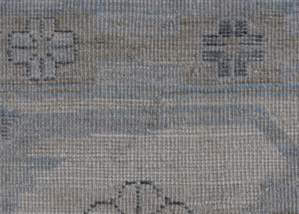 Handwoven Transitional Oushak Rug | 450 x 350 cm | 14'10" x 11'6" - Najaf Rugs & Textile
