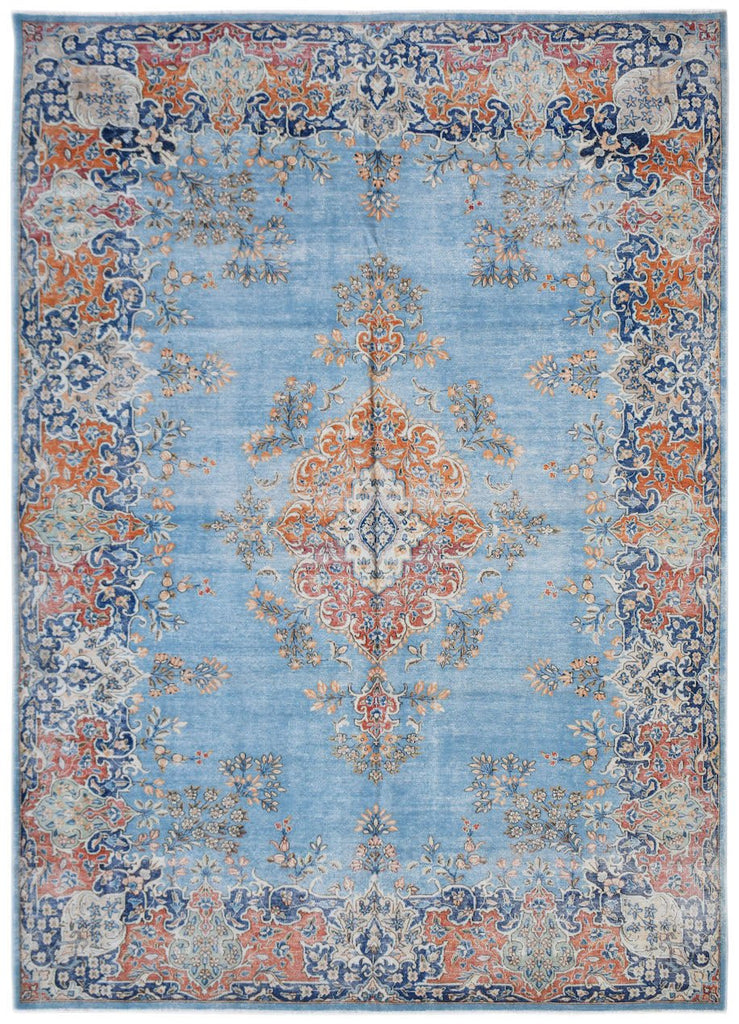 Handwoven Vintage Persian Kerman Rug | 335 x 237 cm | 11' x 7'9" - Najaf Rugs & Textile