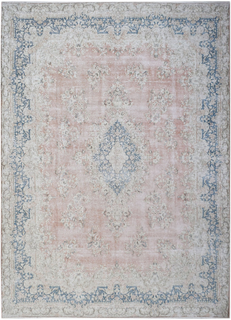Handwoven Vintage Persian Kerman Rug | 397 x 298 cm | 13' x 9'10" - Najaf Rugs & Textile