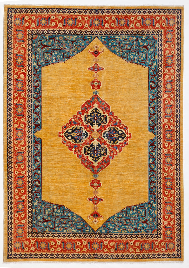 High Quality Handwoven Afghan Chobi Rug | 281 x 201 cm | 9'3" x 6'7" - Najaf Rugs & Textile