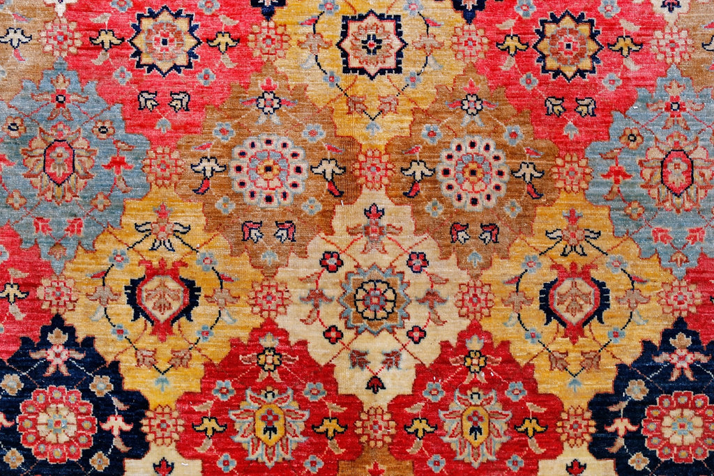 High Quality Handwoven Afghan Chobi Rug | 281 x 202 cm | 9'3" x 6'8" - Najaf Rugs & Textile