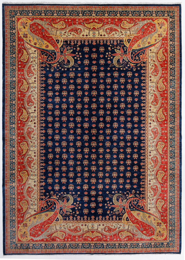 High Quality Handwoven Afghan Chobi Rug | 290 x 199 cm | 9'7" x 6'7" - Najaf Rugs & Textile