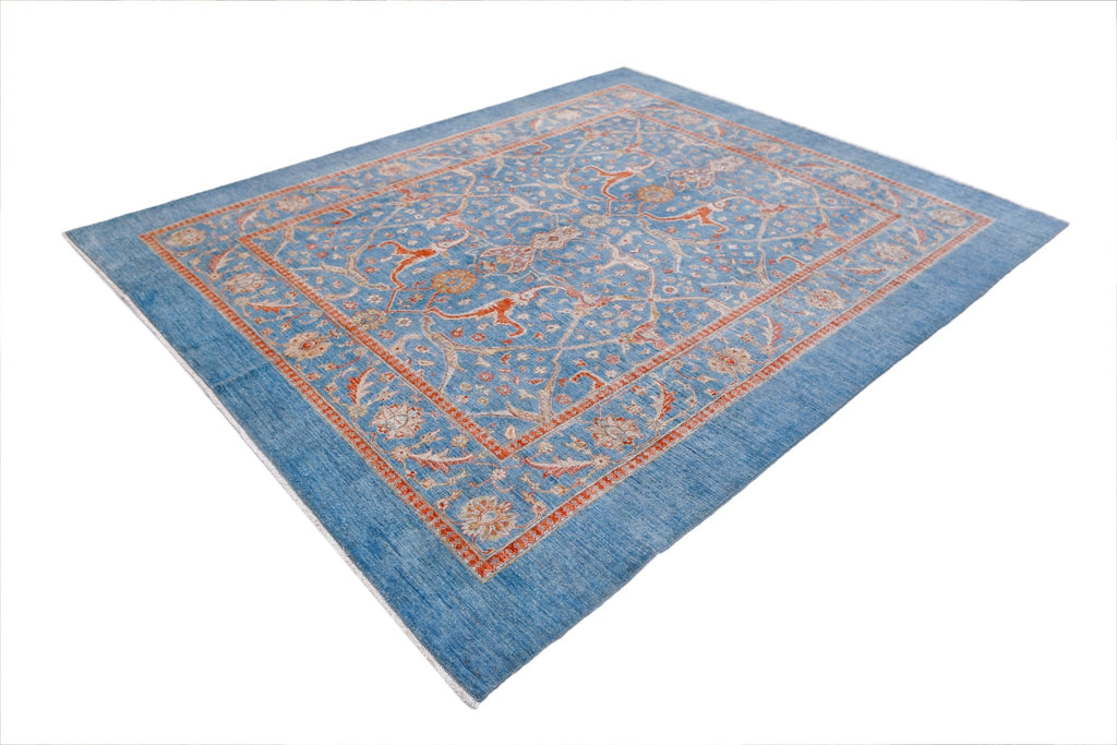 High Quality Handwoven Afghan Chobi Rug | 294 x 243 cm | 9'8" x 8' - Najaf Rugs & Textile