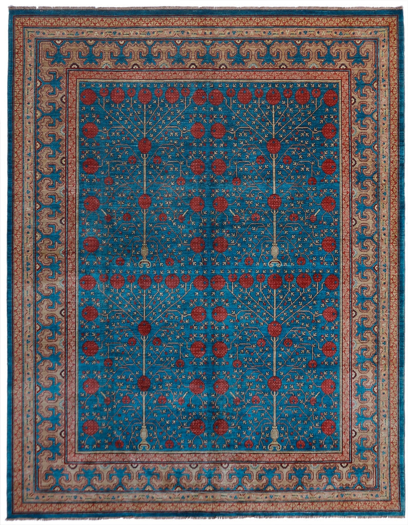 High Quality Handwoven Afghan Chobi Rug | 310 x 244 cm | 10'2" x 8' - Najaf Rugs & Textile
