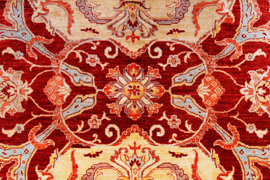 High Quality Handwoven Afghan Chobi Rug | 344 x 250 cm | 11'4" x 8'3" - Najaf Rugs & Textile
