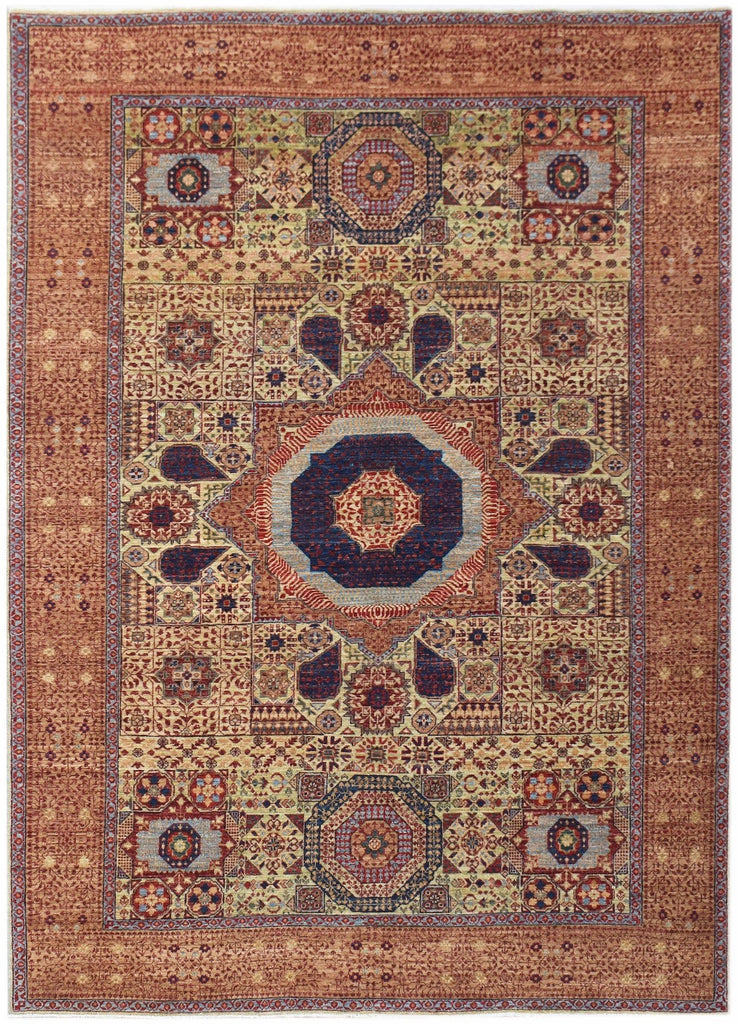 High Quality Handwoven Chobi Mamluk Rug | 273 x 189 cm | 9' x 6'2" - Najaf Rugs & Textile