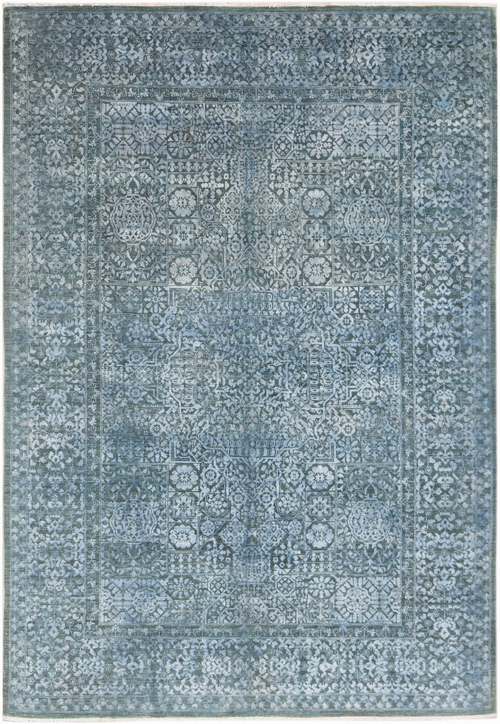 High Quality Handwoven Transitional Mamluk Chobi Rug | 245 x 269 cm | 8'1" x 5'7" - Najaf Rugs & Textile