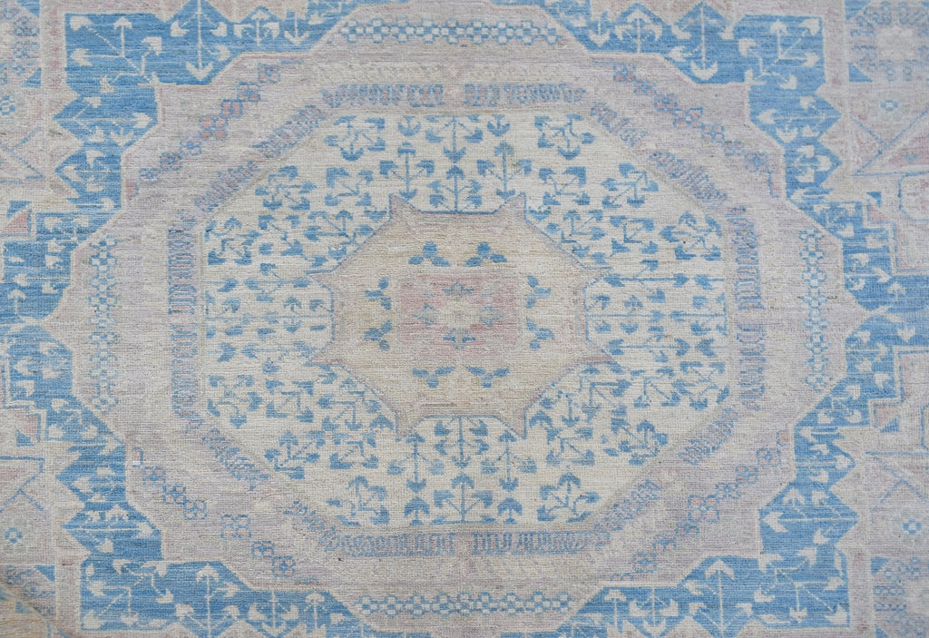 High Quality Handwoven Transitional Mamluk Rug | 418 x 305 cm | 13'9" x 10' - Najaf Rugs & Textile